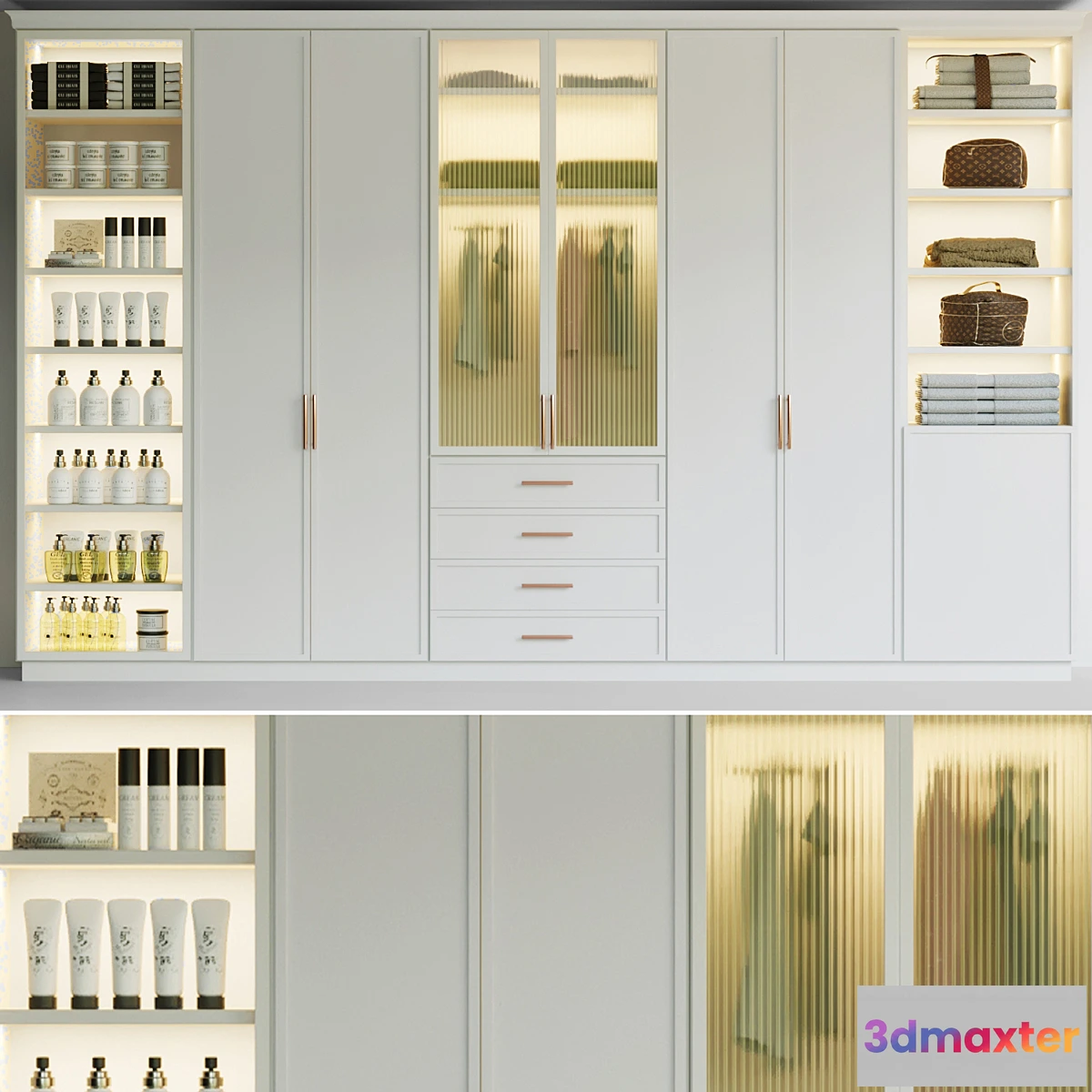 764321 - Wardrobe - wardrobe with clothes