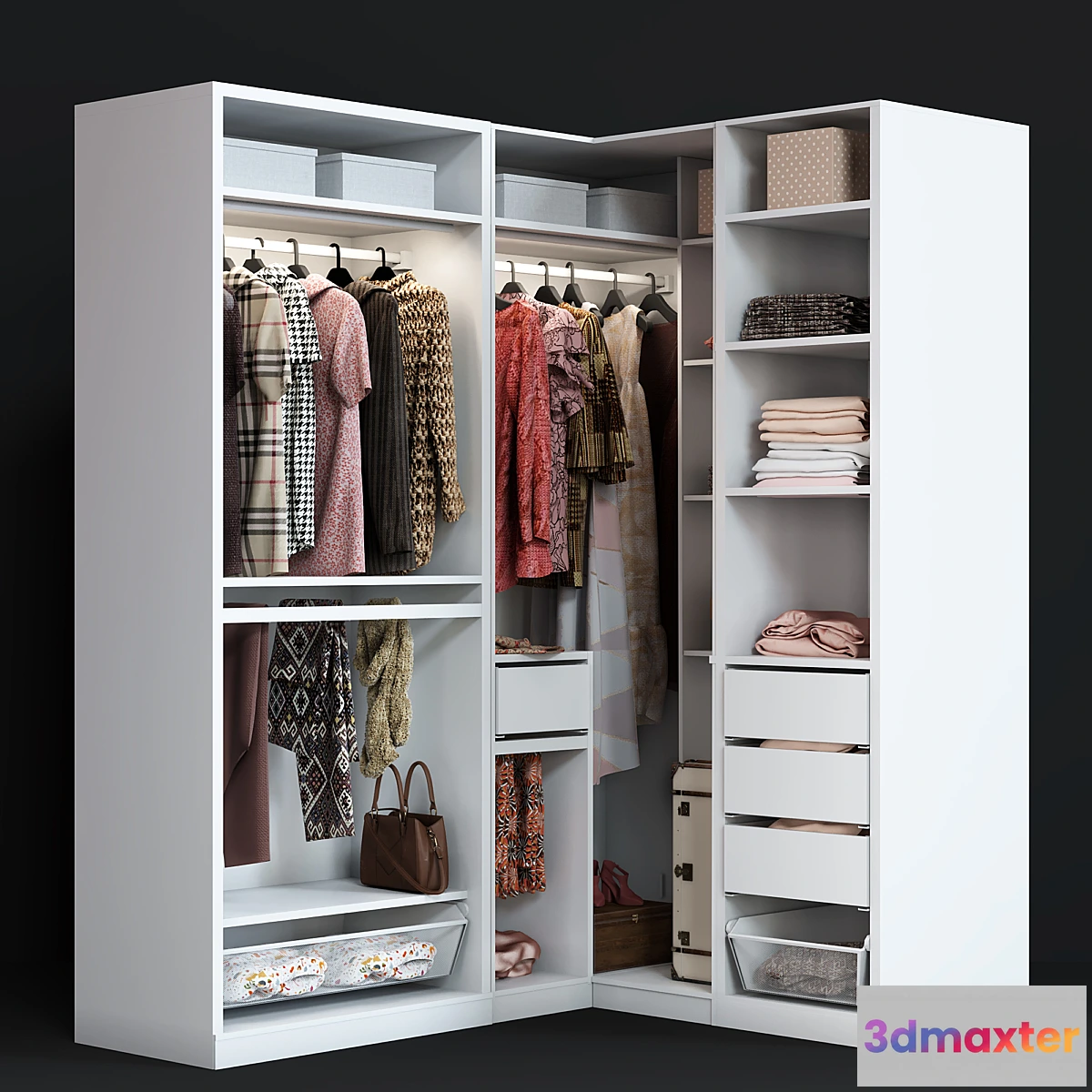 764327 - Corner wardrobe Ikea Pax