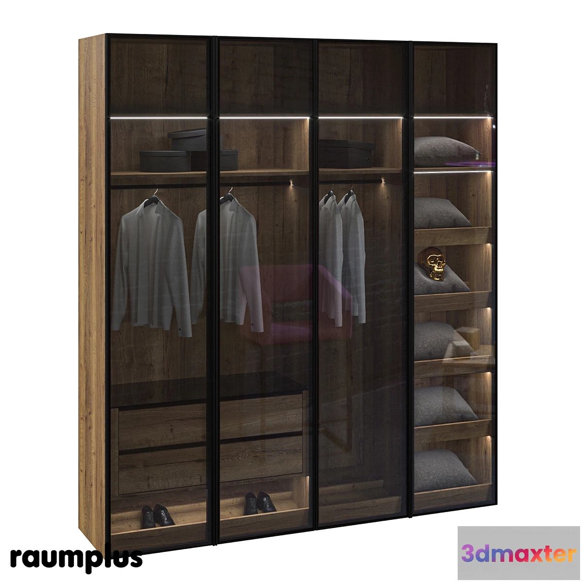 764387 - Hinged cabinet with RPE raumplus system