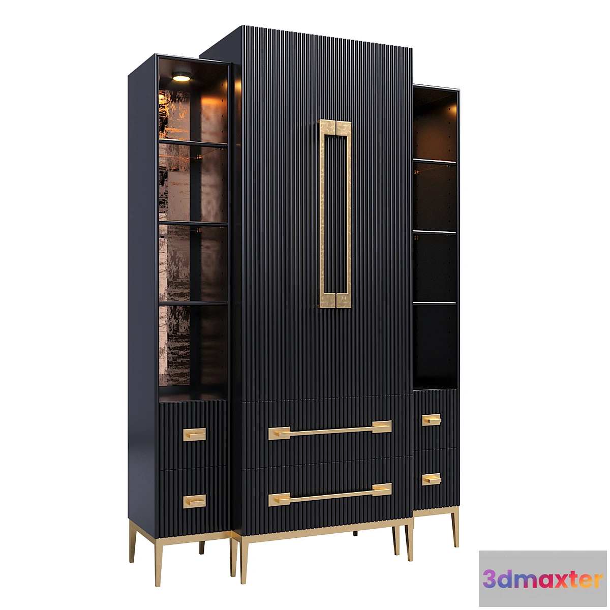 764473 - Showcase Black Satin