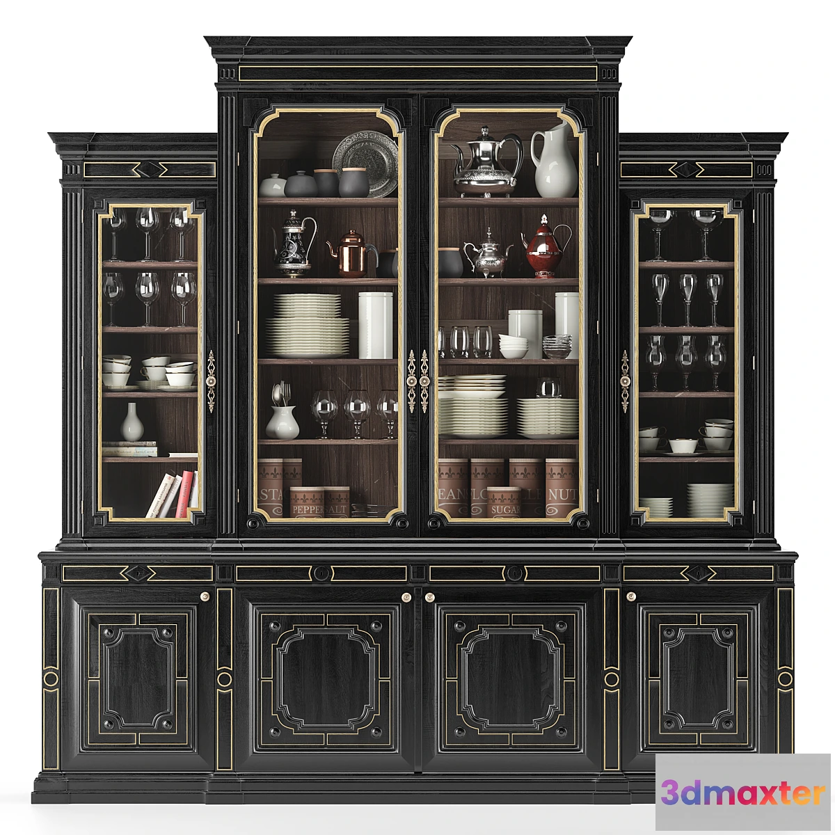 764725 - Large cabinet with dishes