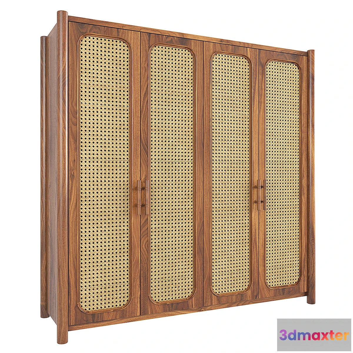 764885 - Rattan Wardrobe 1