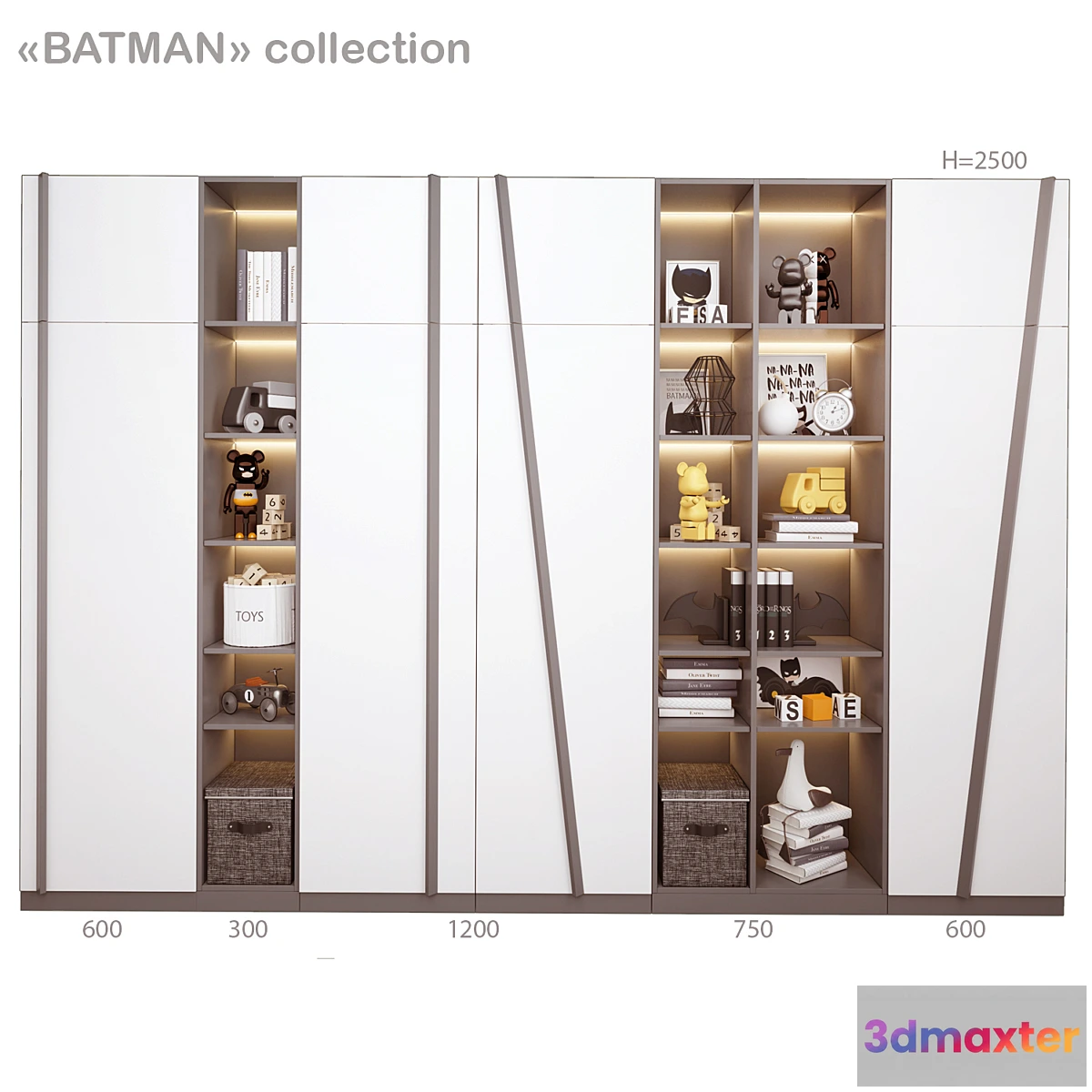 778543 - ARBUZOV_STUDIO BATMAN COLLECTION_wardrobe