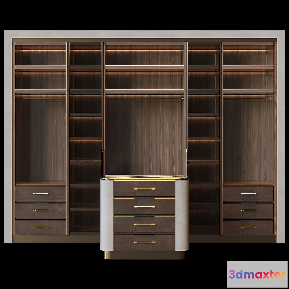 838496 - Wardrobe with island - No.3