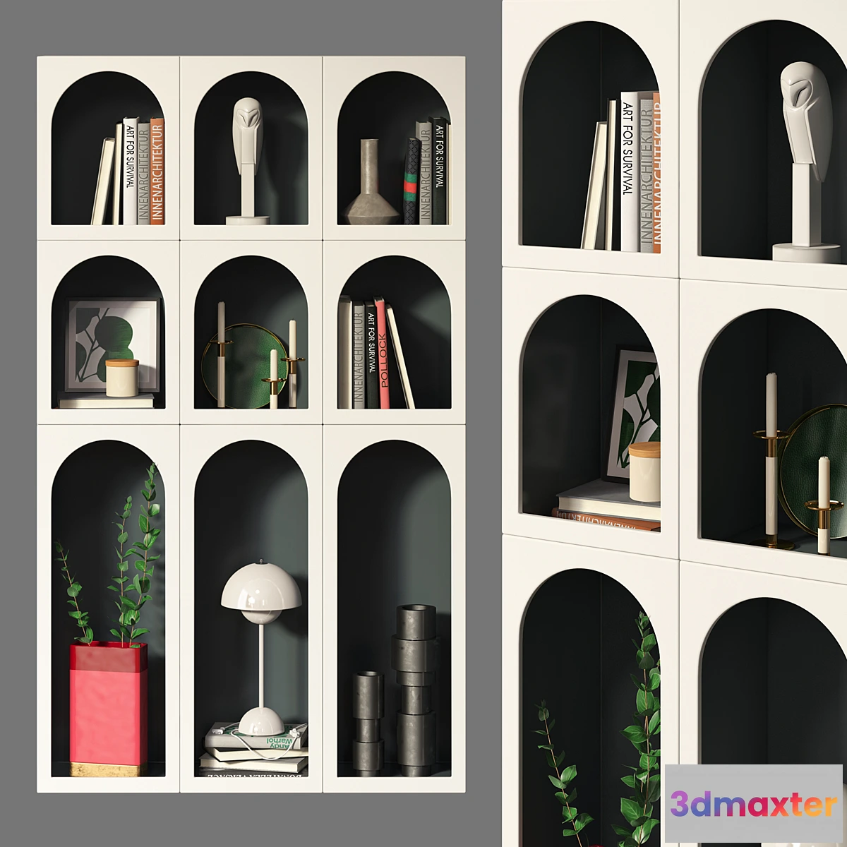 860225 - Bookcase Bonaldo set 03 - No.5