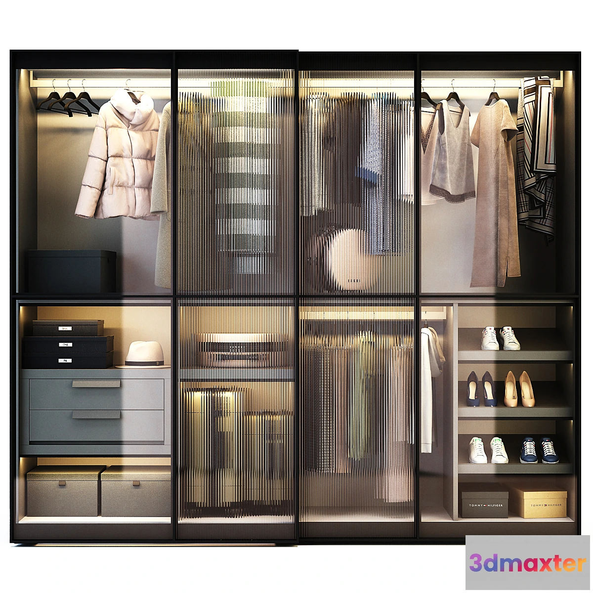 877261 - Novamobili Layer Wardrobe - No.4