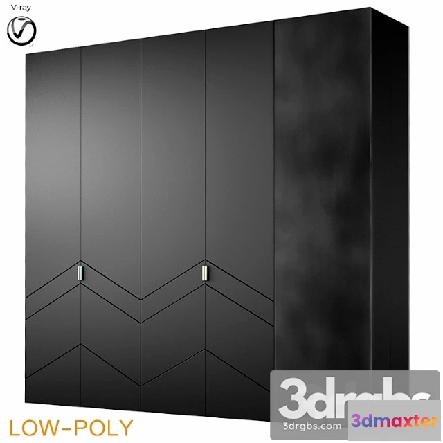 975516 - Archemy Designs Wardrobe Low Poly