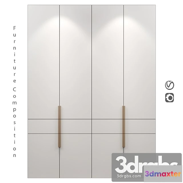 975966 - Furniture Composition 307 Shkaf