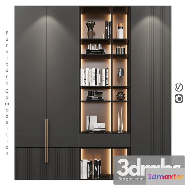 975970 - Furniture Composition 332 Shkaf