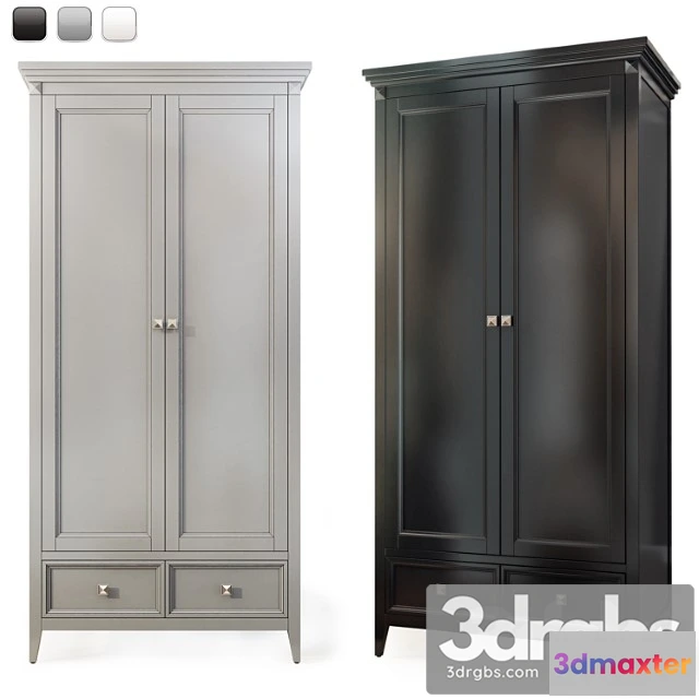 976106 - Hinged Wardrobe For Clothes RFS Brooklyn Vardrobe By Mebelmoskov