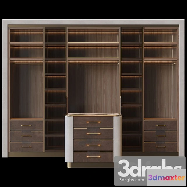 976524 - Wardrobe Closet With Island 2
