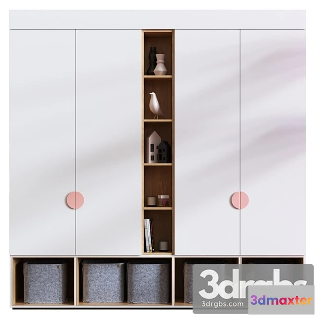 976690 - Wardrobe Wardrobe For Kids Room Set 001