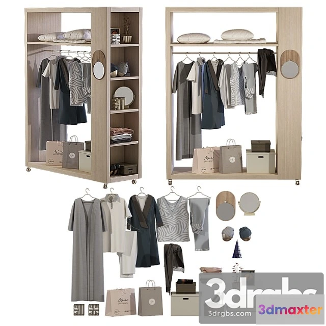 976704 - Wardrobe with decor 2