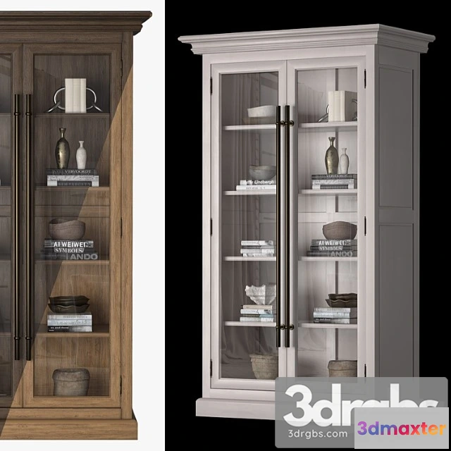 976752 - Wide cabinet 20th c. 2door