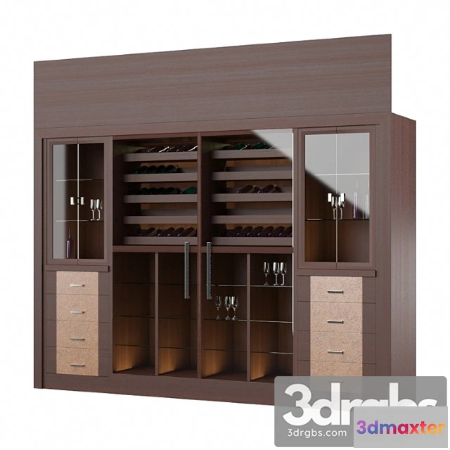 976758 - Wine tasting cabinet