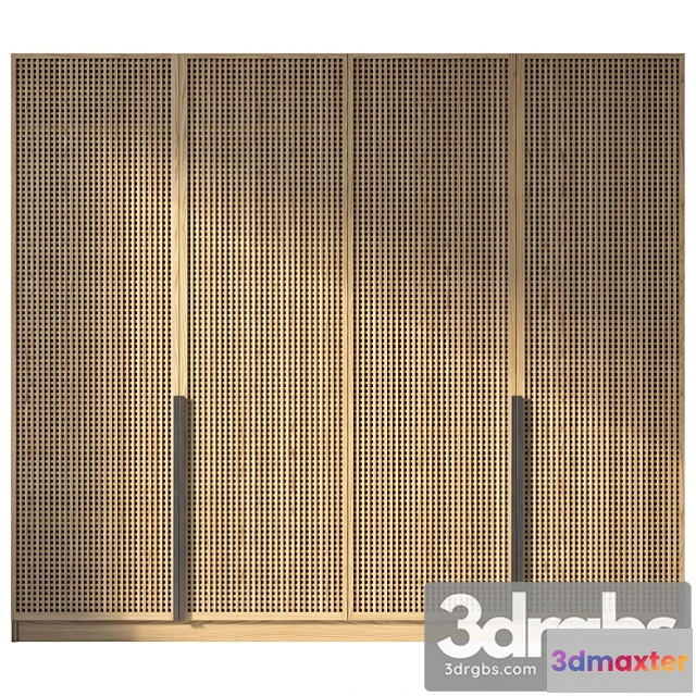 976764 - Wooden Wardrobe N002