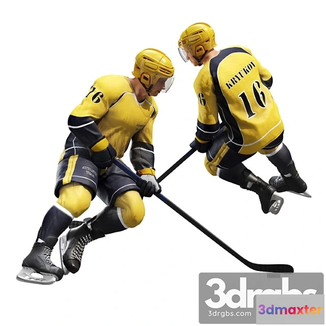 1002604 - Creature Hockey player. position 1