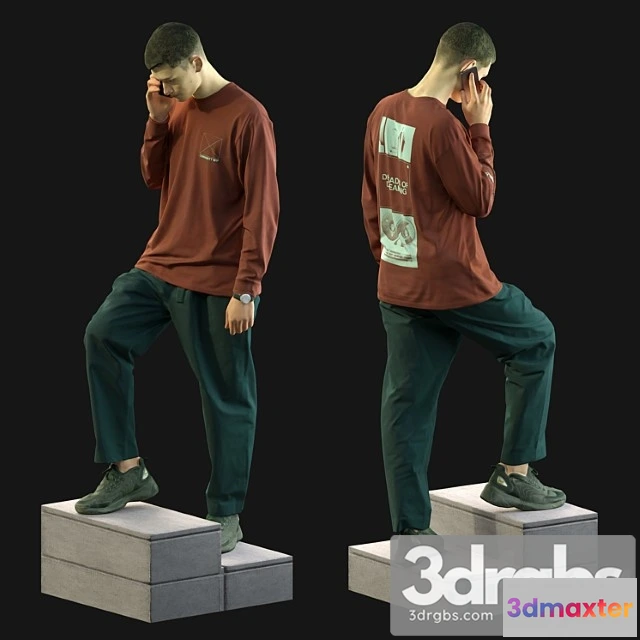 1056232 - 3d scan man 13