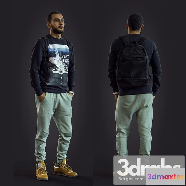 1056234 - 3d scan man 2