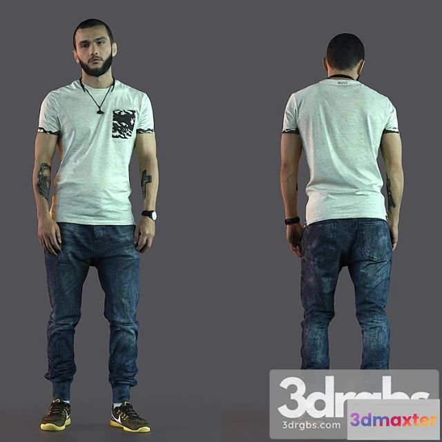 1056242 - 3d scan man