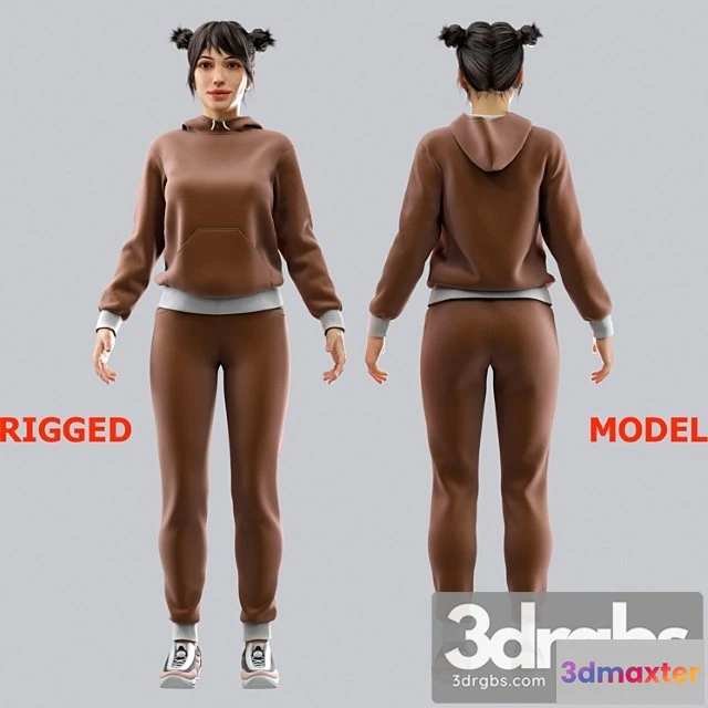 1056306 - Girl in tracksuit