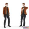 1300175 - Young man in a jacket 3D Max