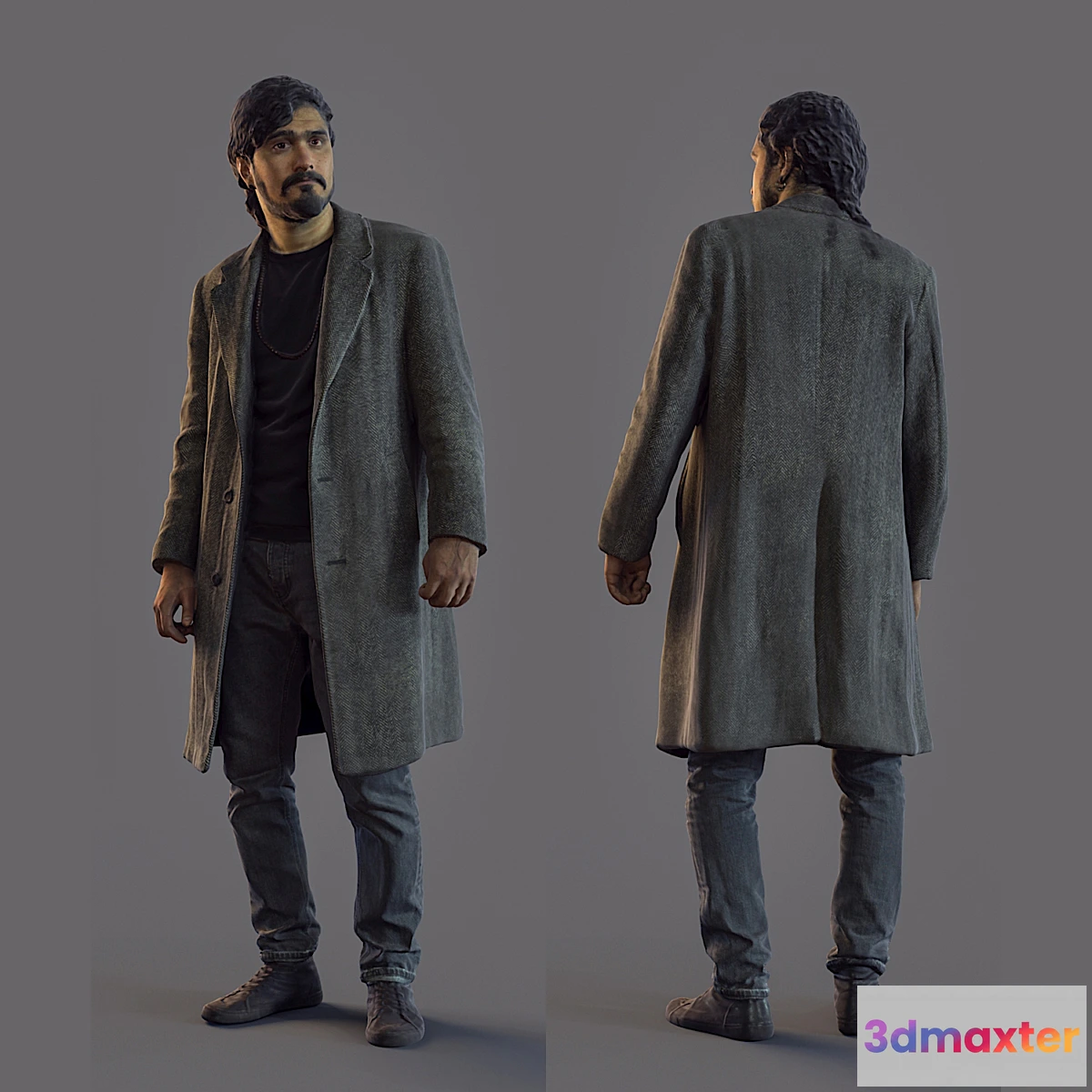 1321932 - 3d scan man 5 3D Max