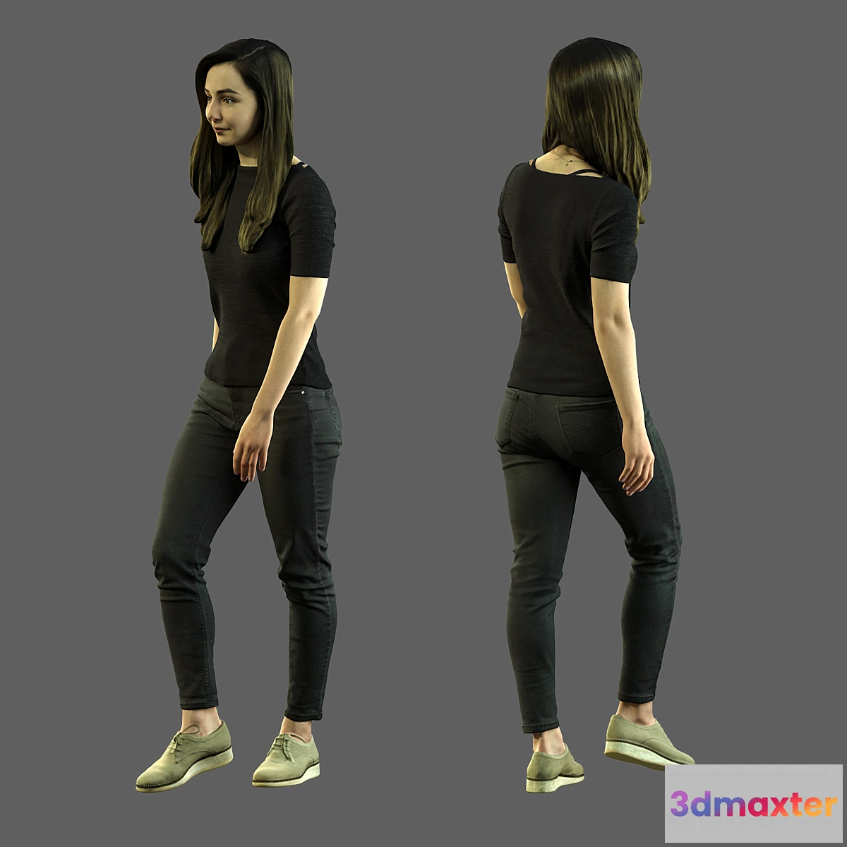 1324783 - 3d scan woman 8 3D Max