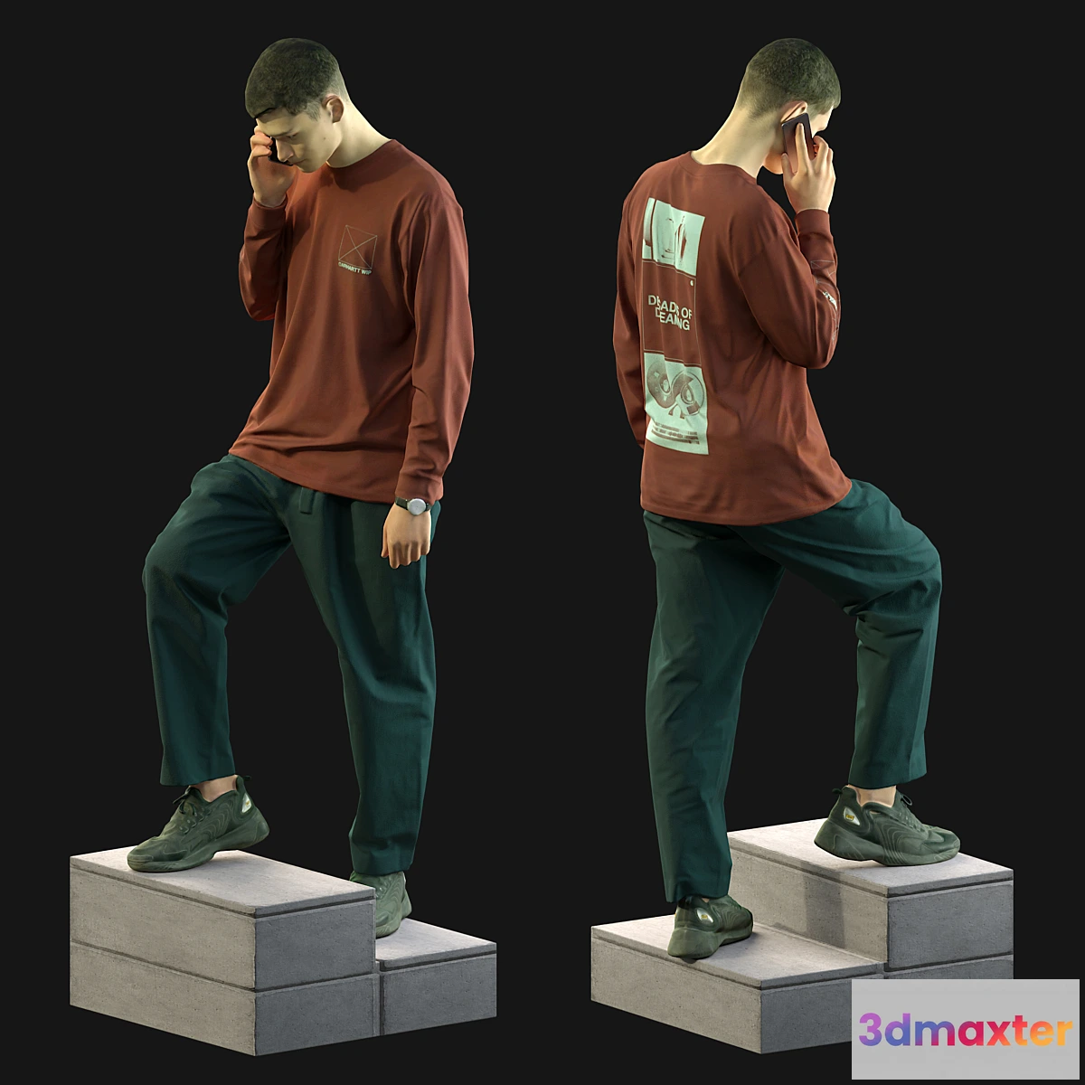1334552 - 3d scan man 13 3D Max