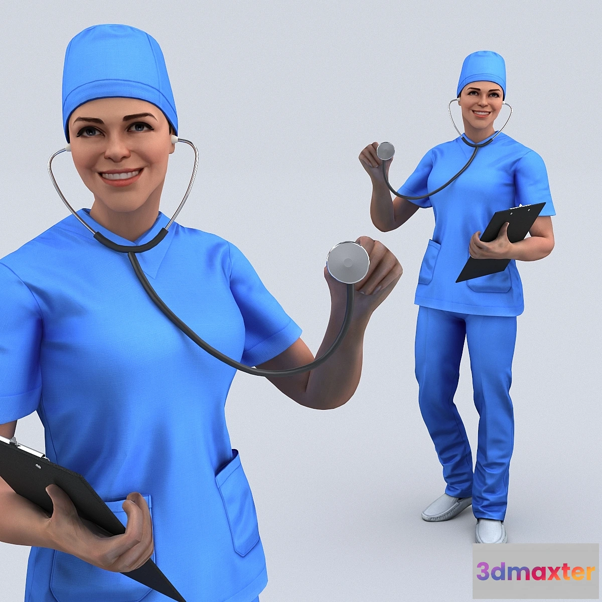 1405722 - Nurse 3D Max