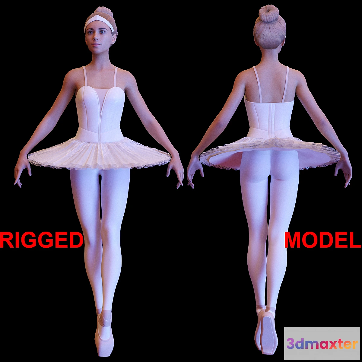 1423386 - Ballerina 3D Max