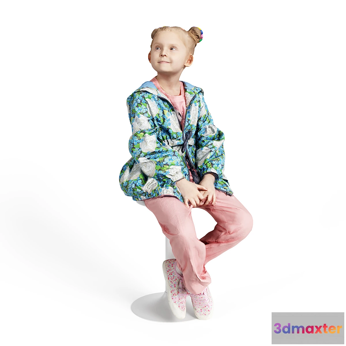 1429856 - Child sitting KS00030 3D Max