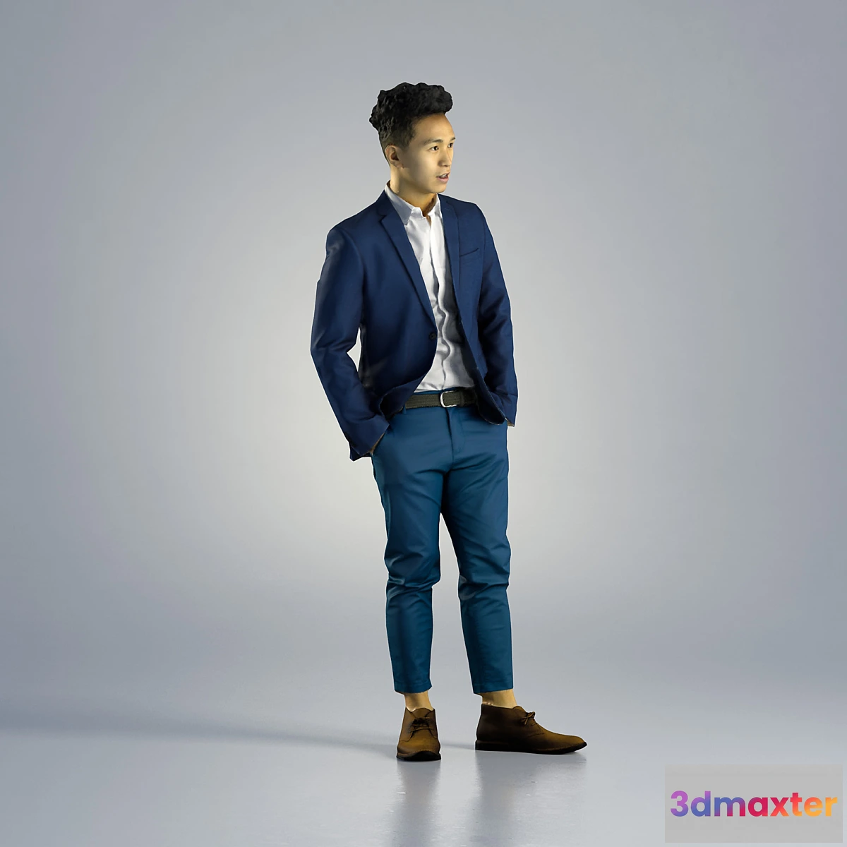 1452540 - Man Jake Business Standing 001 3D Max