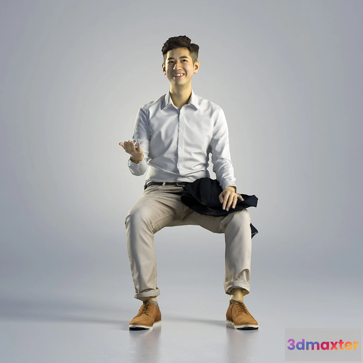 1474022 - Man Ray Business Sitting 001 3D Max
