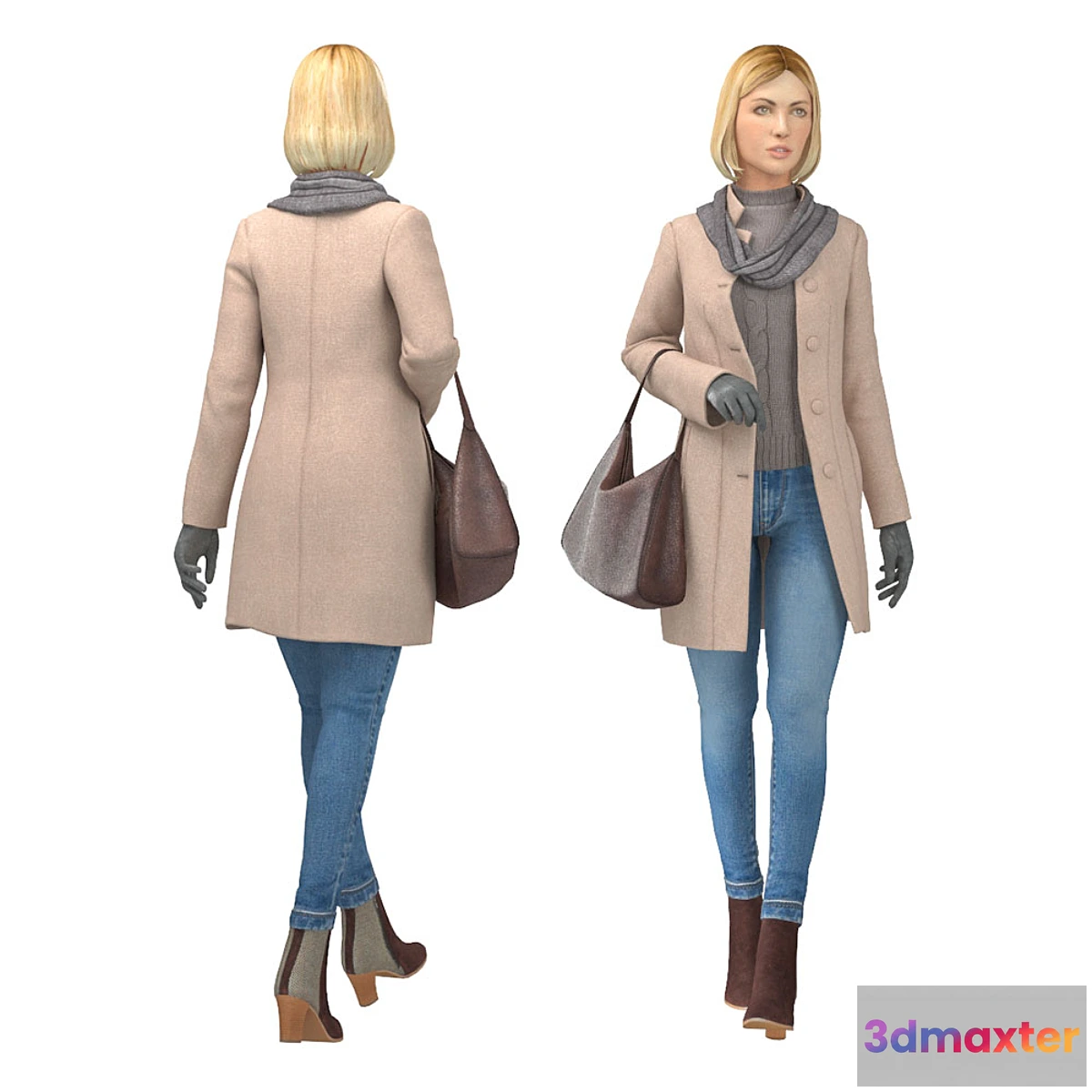 569698 - Girl in coat