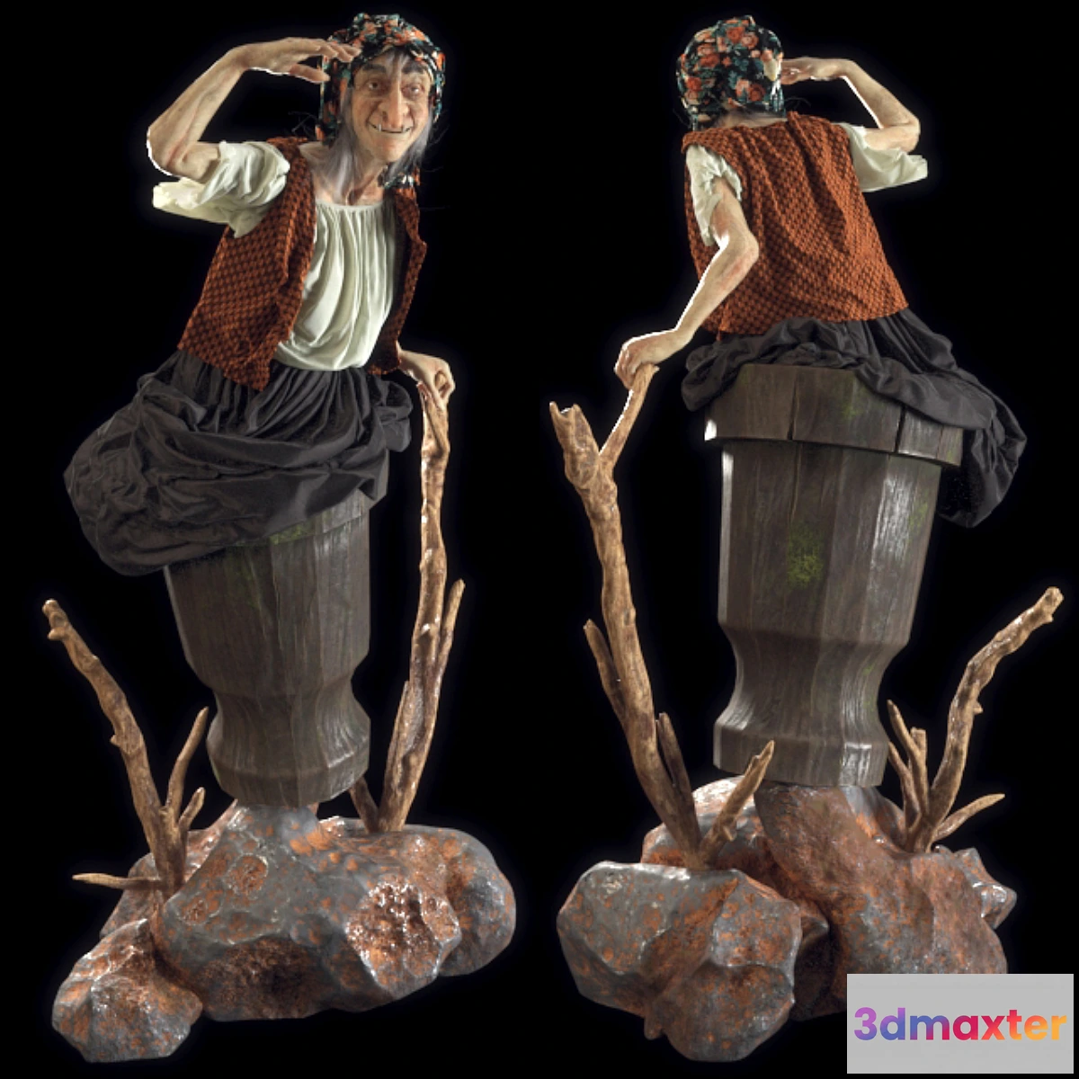 662589 - Baba Yaga (vray GGX)