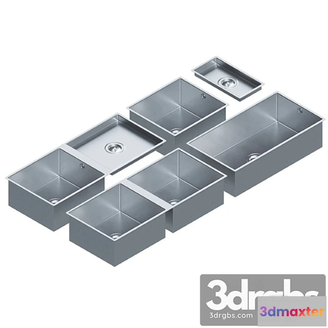 1042602 - Stainless steel sinks by dornbracht set 02