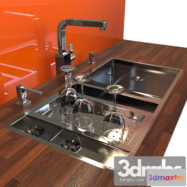 1042606 - Washing blanco claron and mixer blanco levos-s