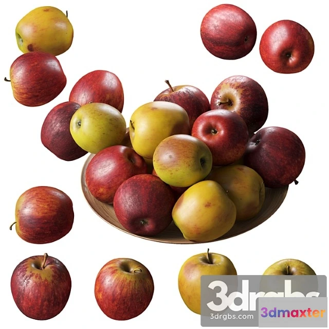 1042624 - Apples gala. 4 models