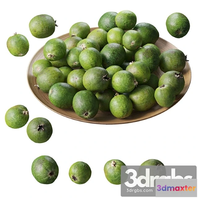 1042712 - Feijoa on a platter