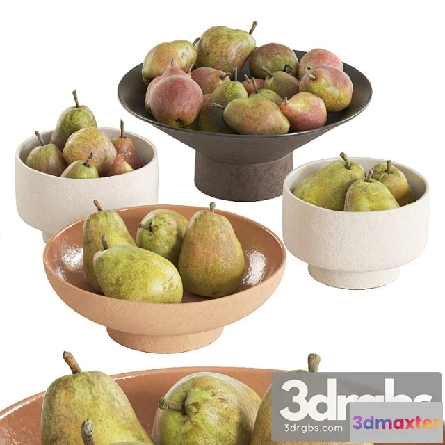 1042752 - Pears in bowls