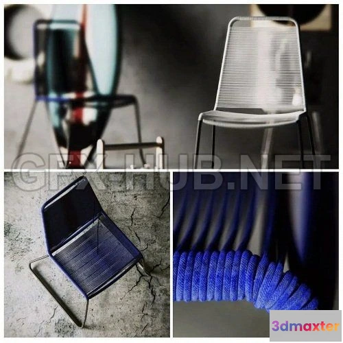 1073630 - Barkley Dining Chair 3D MODEL - 207187