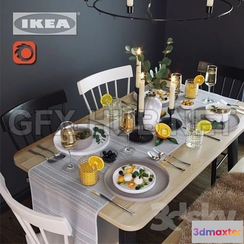 1083242 - IKEA dining group - 216799