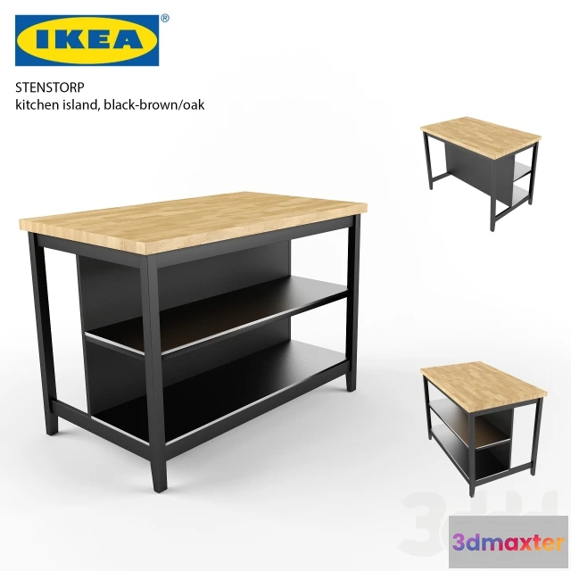 1083384 - IKEA Stenstorp Kitchen İsland - 216941