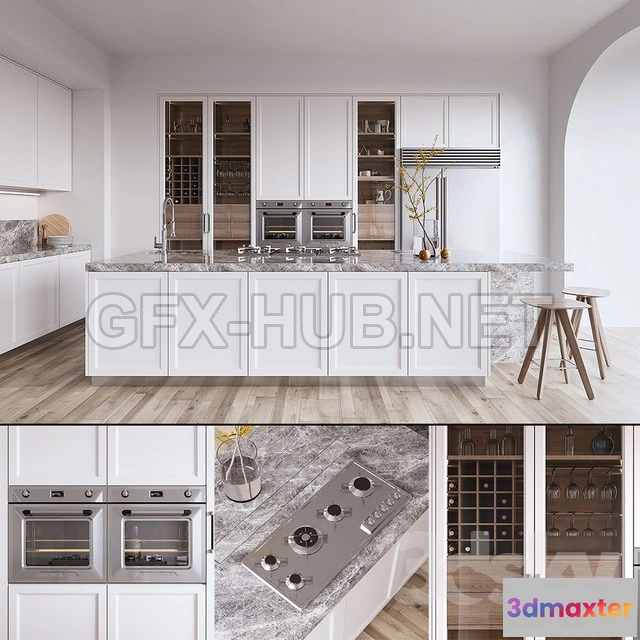 1084362 - Kitchen L’ORIGINE Aeterna (vray GGXcorona PBR) - 217919