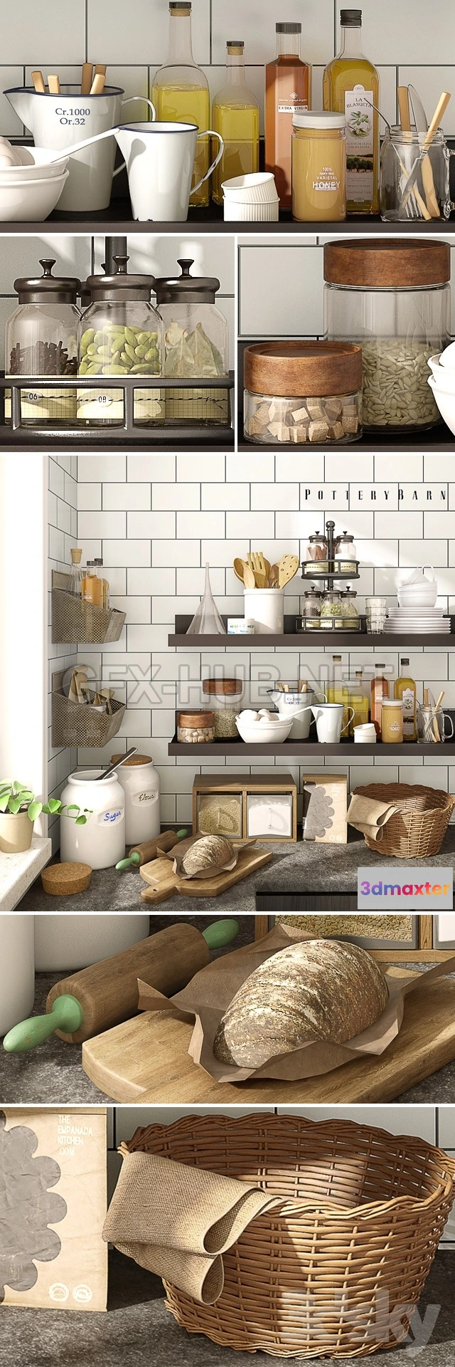 1084418 - Kitchen set Pottery Barn 03 - 217975