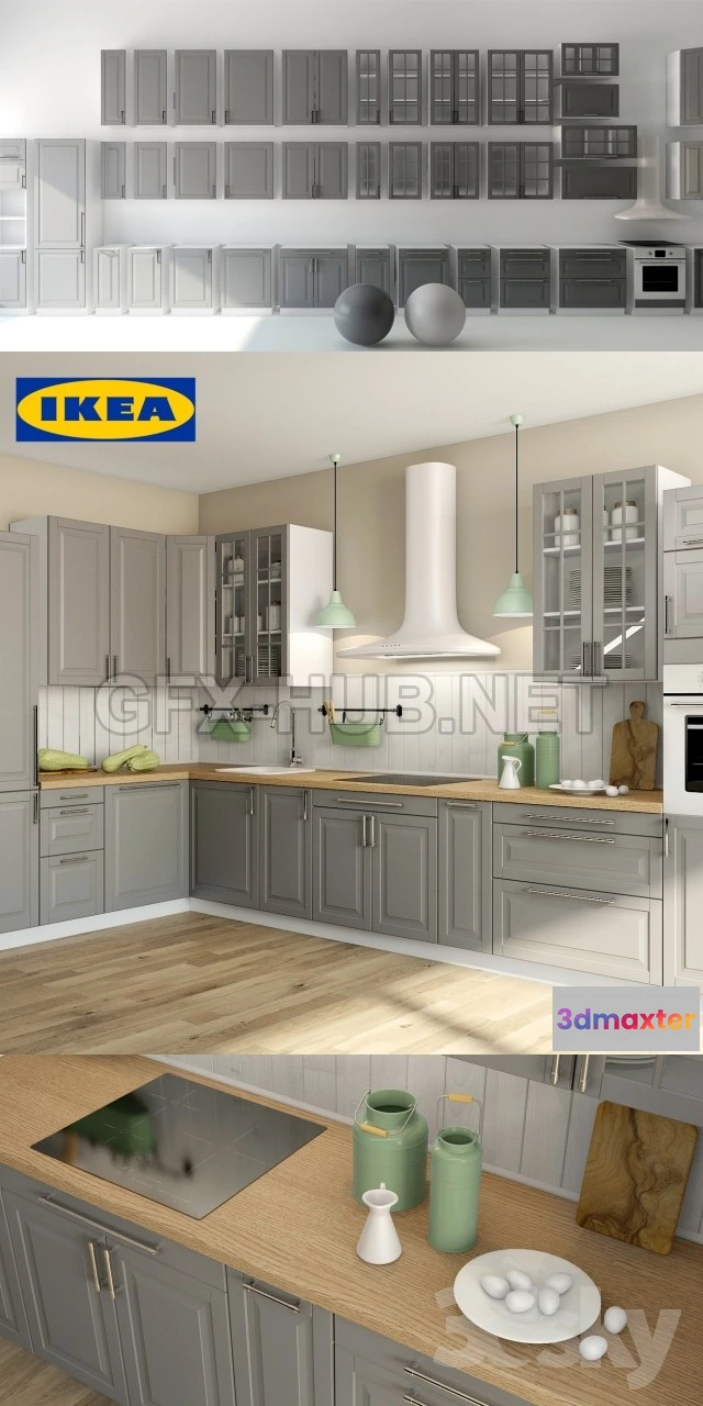 1085314 - LIDINGO IKEA KITCHEN (IKEA bodbyn) - 218871