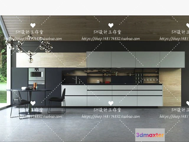 1140972 - Kitchen Cabinets - 3D Models - 0017