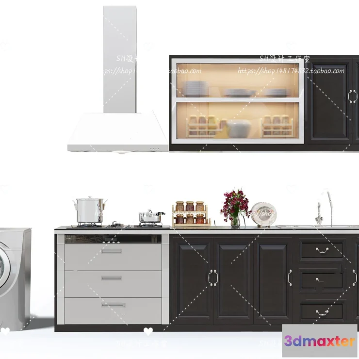 1141008 - Kitchen Cabinets - 3D Models - 0035