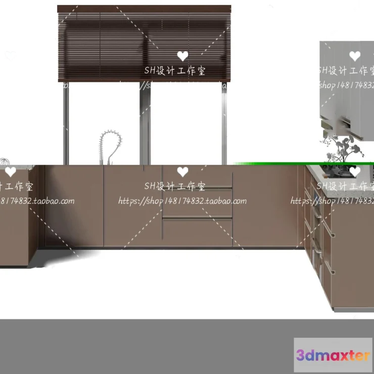 1141018 - Kitchen Cabinets - 3D Models - 0040